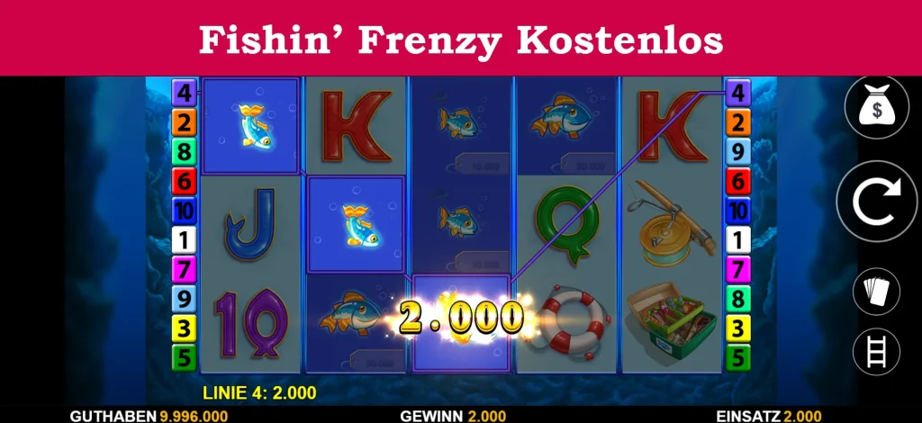 fishin' frenzy kostenlos