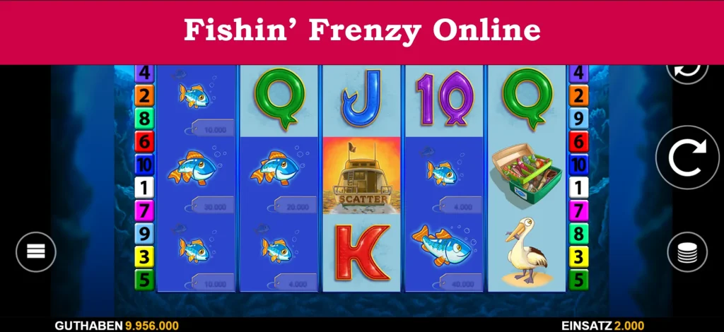 fishin' frenzy online