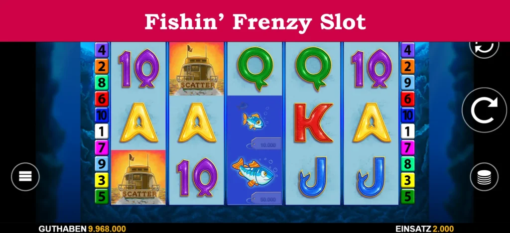 fishin' frenzy slot